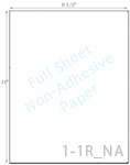 8 1/2 x 11 Non-adhesive Khaki Tan Paper<BR><B>U...
