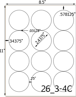 Clear Matte (Frosted) Polyester Label for Inkjet